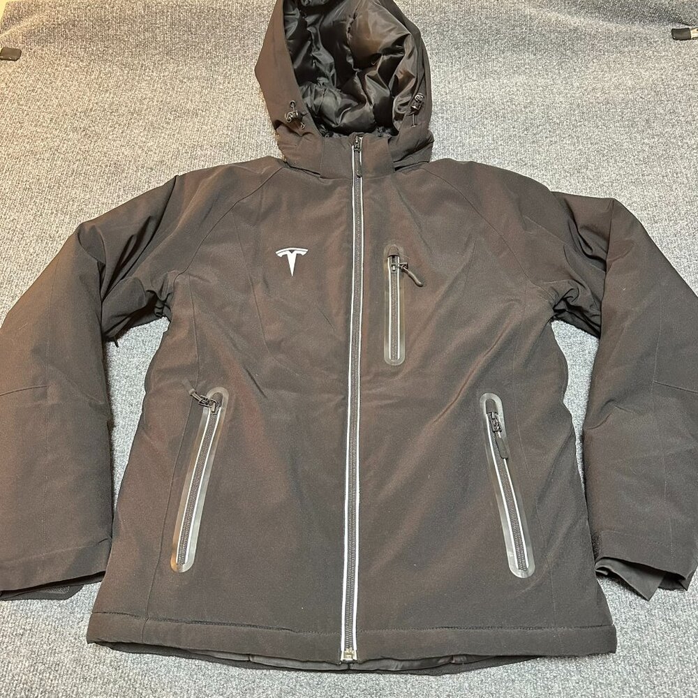 Tesla Women's‎ Puffy Winter Snow Jacket Coat Black Size Medium